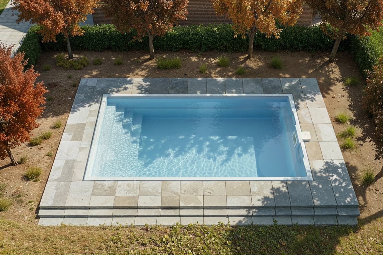 Polyester zwembad in Eindhoven