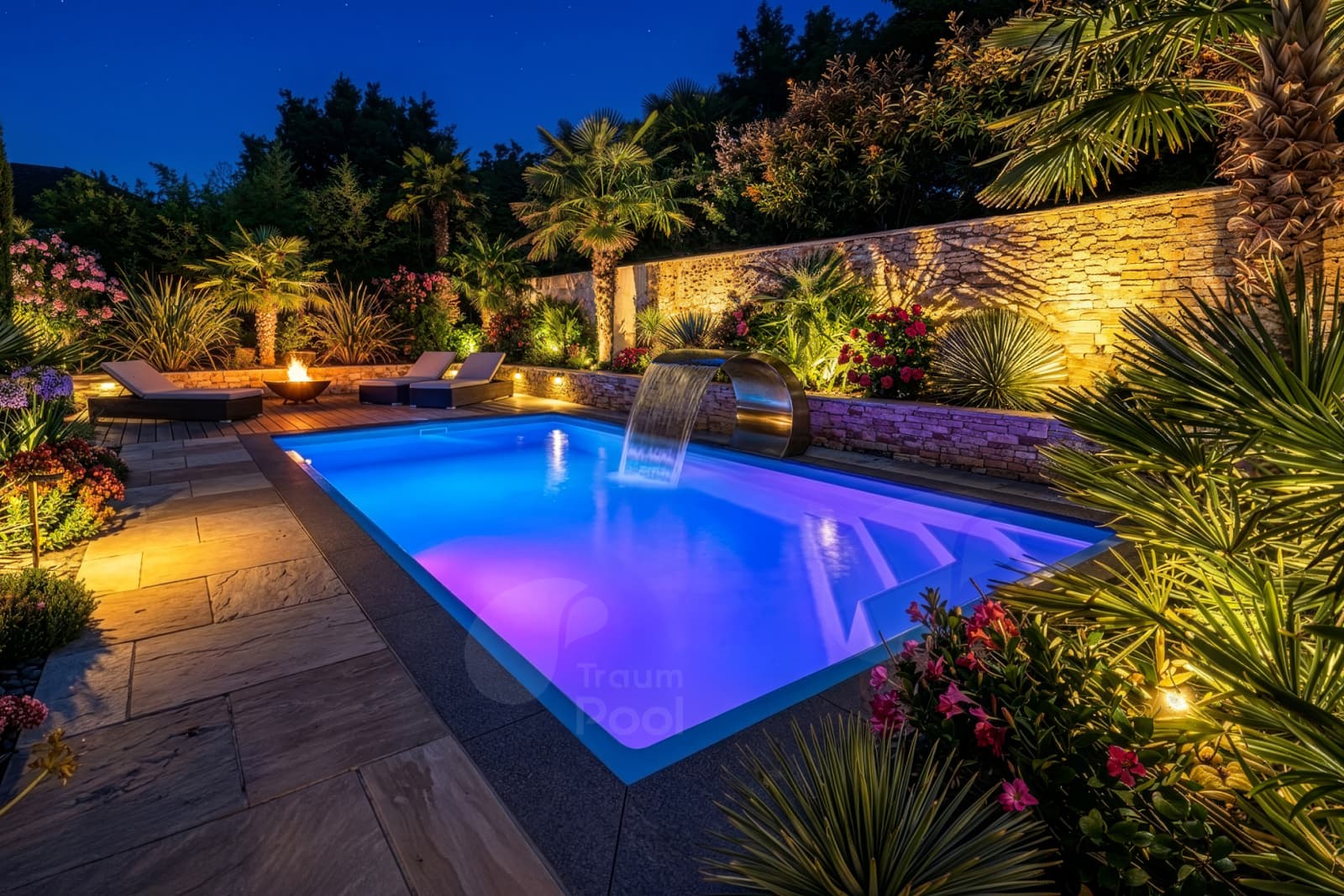 Polyesterzwembad in Almere