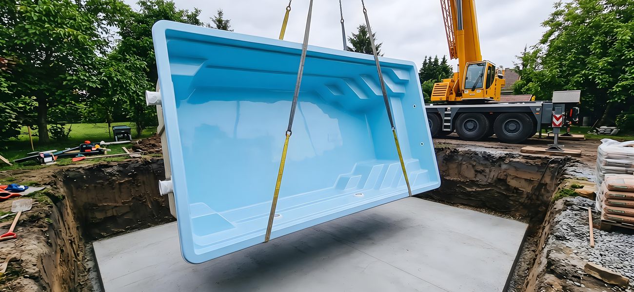 Hoher Grundwasserstand und der GFK-Pool